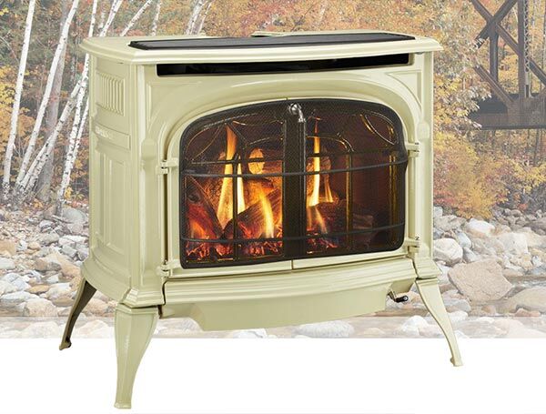 Vermont Castings Radiance Gas Stove - Fireside Hearth & Home